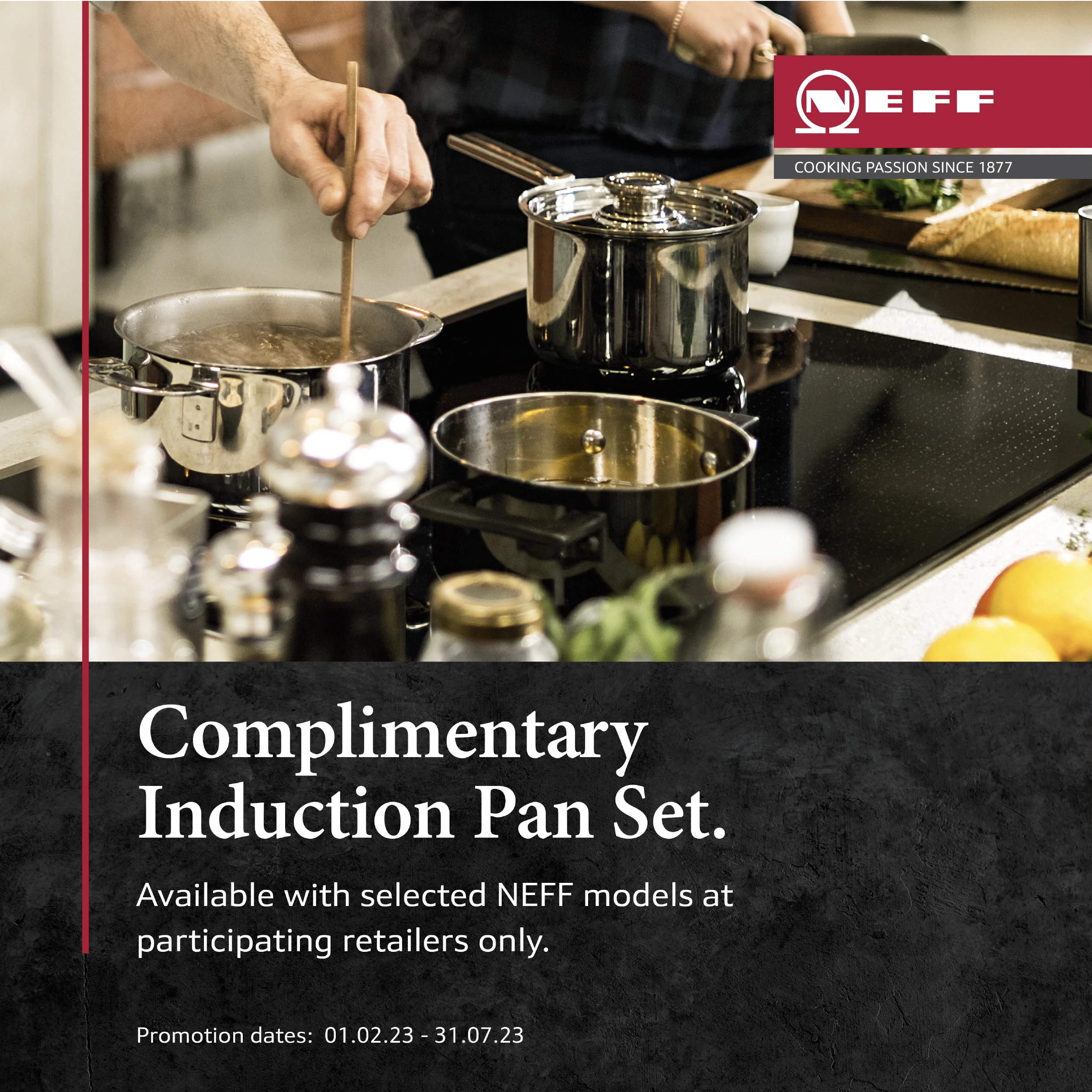 Neff Complimentary Induction Pan Set